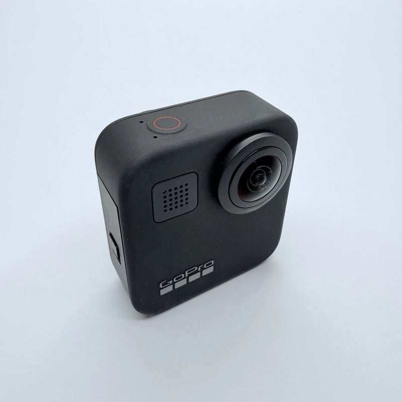 GoPro Max 16.6MP 360 Action Camera - Black SCRATCHED LENS **FOR PARTS/ REPAIR**