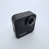 GoPro Max 16.6MP 360 Action Camera - Black SCRATCHED LENS **FOR PARTS/ REPAIR**