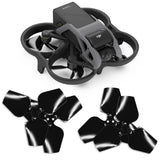 3-Blade Upgrade Propellers for DJI Avata - Black, 4 Pcs