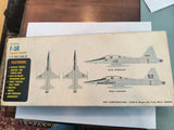 Vintage, Hasegawa A-629:100, Northrop F-5B Fighter/Trainer, 1:72, Open Box