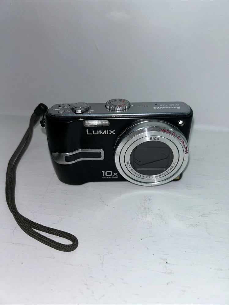 Panasonic LUMIX DMC-TZ3 7.2MP Digital Camera - Black Untested Parts Repair