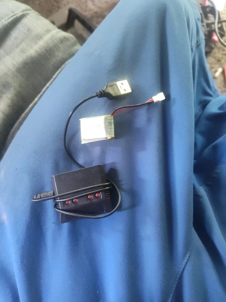 3.7v Lipo Battery And Charger Battery