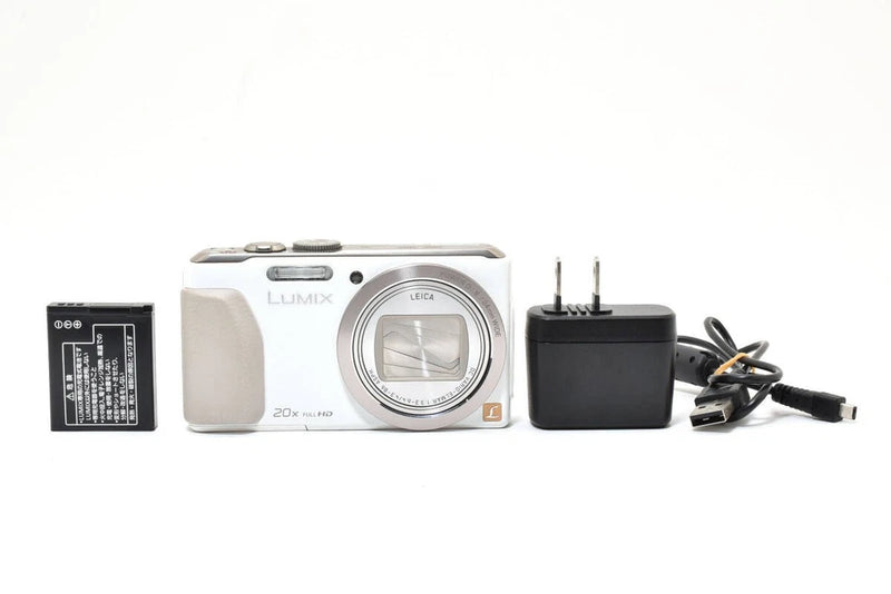 Panasonic Lumix DMC-TZ40 White 18.1MP 20X Compact Digital Camera 2823003