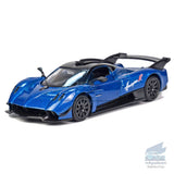 1/36 Pagani Huayra R Model Car Alloy Diecast Toy Vehicle Gift Collection Blue