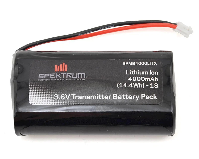 Spektrum RC DX6R Li-Ion Transmitter Battery (3.6V/4000mAh) [SPMB4000LITX] Battery
