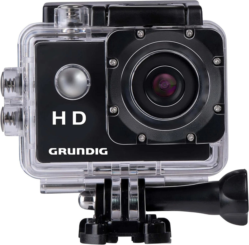 Grundig Action Camera HD720P Underwater Camera Waterproof up to 30 m 2 Inch LCD