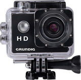 Grundig Action Camera HD720P Underwater Camera Waterproof up to 30 m 2 Inch LCD