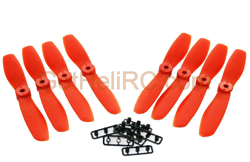 GemFan Nylon Glass Fiber 5550 5.5x5 ORANGE MultiRotor propeller CW, CCW Mini250