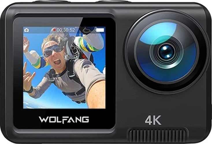 Wolfang GA420 24MP 4K 60FPS Action Camera Digital Camera Video Camcorder