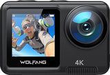 Wolfang GA420 24MP 4K 60FPS Action Camera Digital Camera Video Camcorder