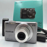 FUJIFILM FINEPIX JX500 Silver Compact Digital Camera Tested with Box