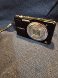 Panasonic Lumix DMC-SZ02 Compact Camera 10x Zoom Built-in Flash Black