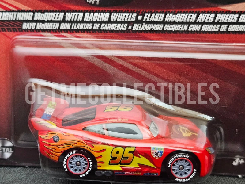 DISNEY PIXAR CARS LIGHTNING MCQUEEN WITH RACING WHEELS METAL 2026 SAVE 6% GMC