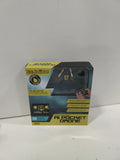 AI pocket drone retail box with clear window and TX Juice branding