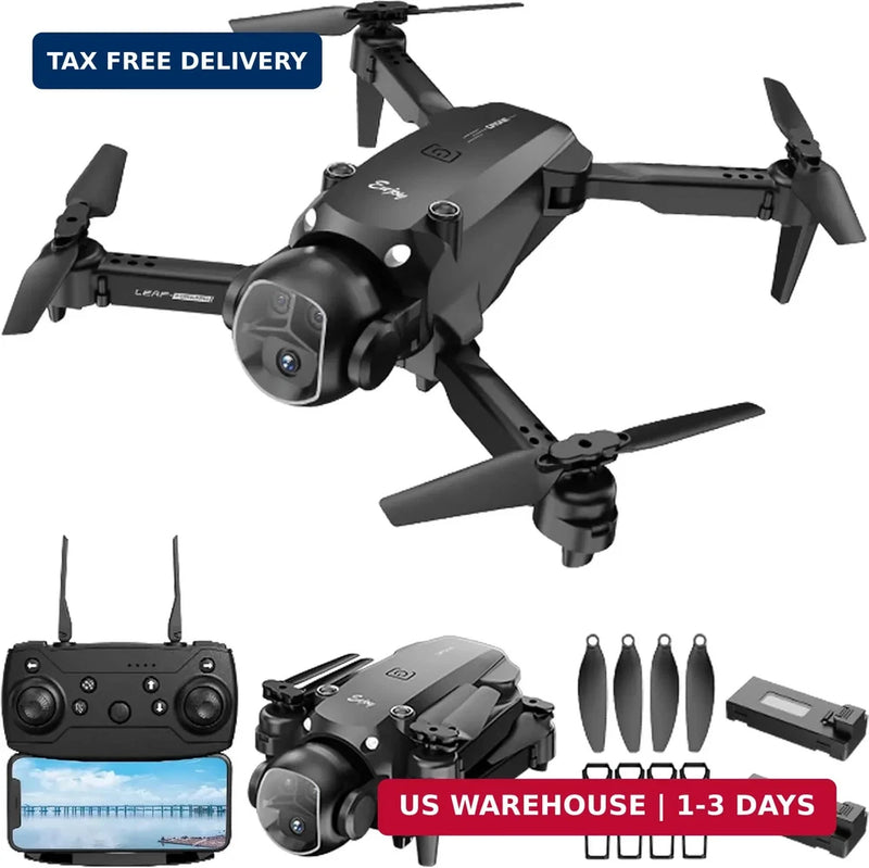 Drone with Camera for Adults Beginners, FPV Foldable RC Quadcopter Toys, Helicop