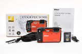 Excellent Nikon Nikon COOLPIX W300 Red #A713-2305M00082713