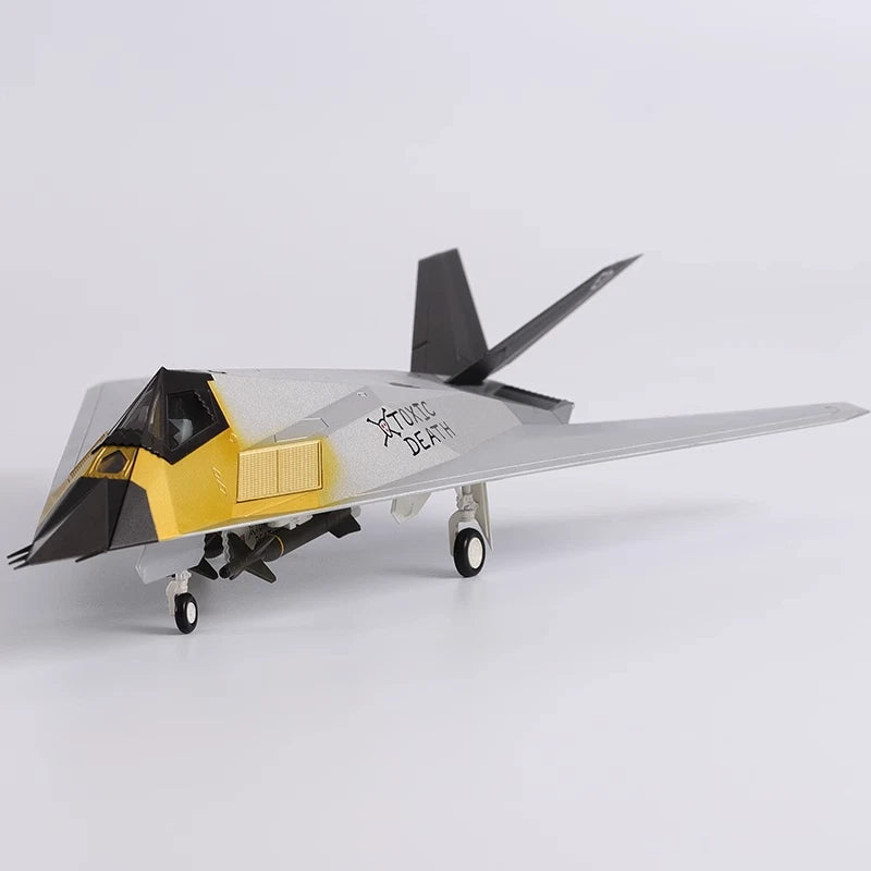 1:72 HM F-117A Nighthawk "Toxic Death" 79-10781, 1991 Bomber Diecast Plane Model