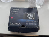 Panasonic Digital Camera Lumix DMC-FS41 14.1MP Black Tested W/ Battery + Charger