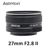 Astrhori  27mm F2.8 II Large Aperture Manual Lens For Canon Nikon Fujifilm M4/3