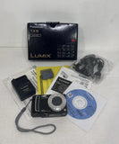 Panasonic LUMIX DMC-TZ5 Digital Camera Battery Charger Cables Box Manual 9MP