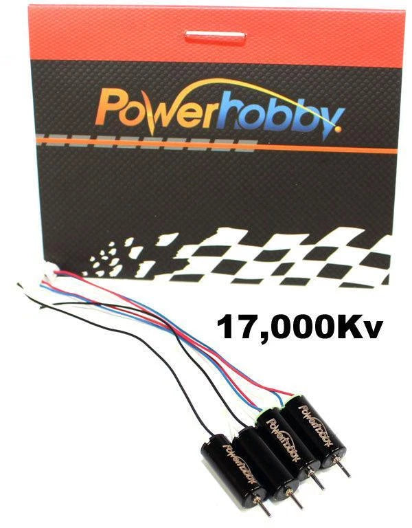 Powerhobby RX0615-17 17000kv FAST UPGRADE Motors CW CCW Blade Inductrix FPV B...