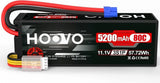 11.1V 5200mAh 80C LiPo hard-case RC battery with EC3 connector