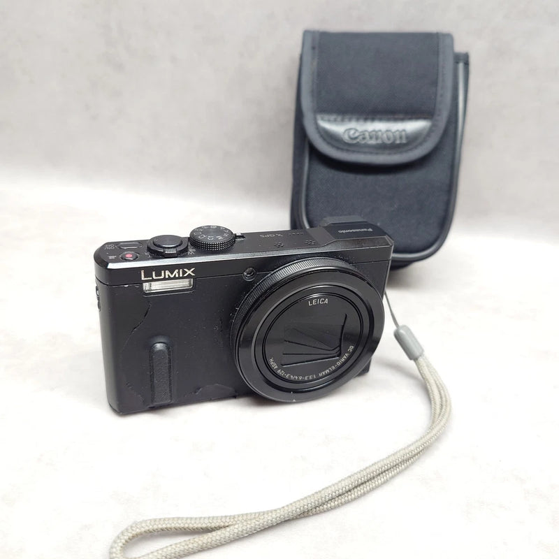 PANASONIC LUMIX DMC-TZ60 18.1 MEGAPIXEL LEICA 30X Digital Camera, Tested Working