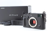 ¡¾Almost Unused¡¿ Fujifilm X-Pro3 Black 26.1MP Mirrorless Digital Camera JAPAN #84