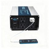 WZRELB 2000W Pure Sine Wave Inverter DC 48V to AC 110V 120V Power Converter camp