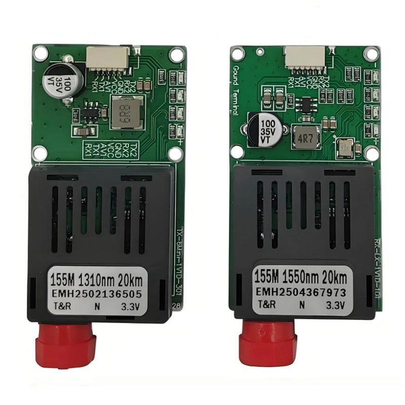 TTL Optical Transceiver Module for-Drone RX/TX/AV/VCC/GND Interface 20KM7371
