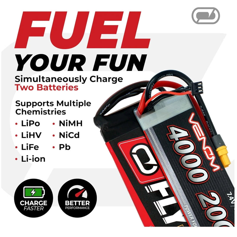 Professional RC Charger - Fast & Balanced Charging Battery