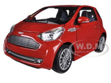 ASTON MARTIN CYGNET RED 1/24 DIECAST MODEL CAR BY WELLY 24028