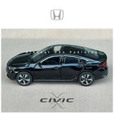 Honda Civic 10th Gen Black Rare Diecast Model w/ Lights & Sound | Size: 5.5 inch