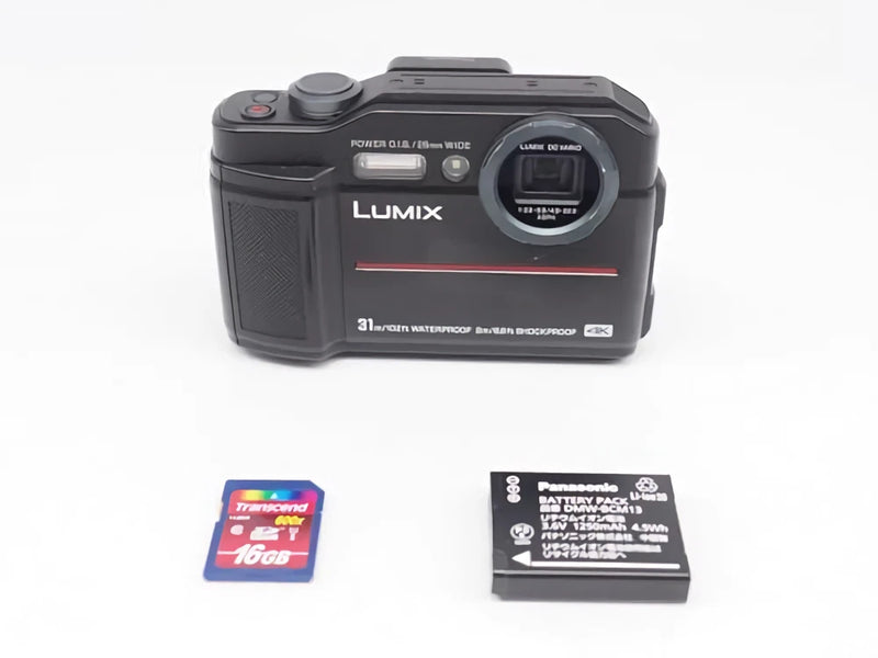 Panasonic LUMIX FT DC-FT7 20.4MP Compact Digital Camera 4K Black From Japan