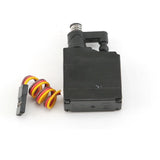 RC car servo motor with black housing and multi-colored wire connector