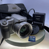 Panasonic LUMIX DMC-FZ18 SLR zoom 18x 8.1MP LEICA lens +Charger+2GB SD Card #686