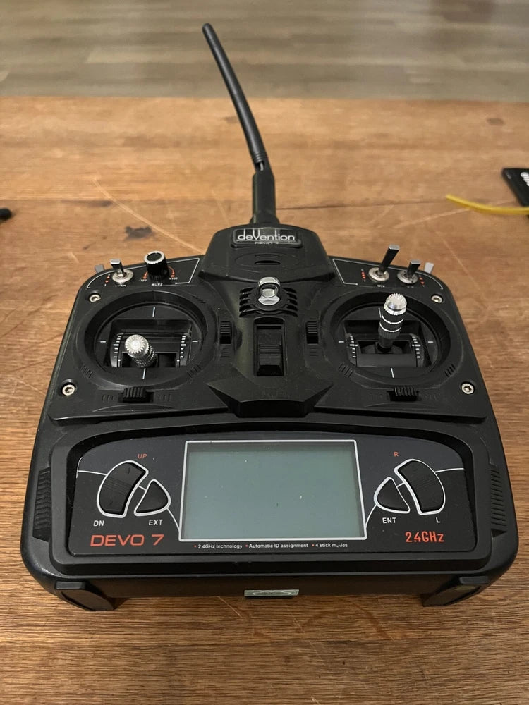 Transmitter Receiver RC Drone Helicopters Remote Control Assembled 7Ch 2.4G