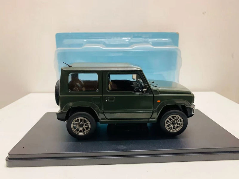 1:24 Suzuki Jimny 2018 Green 2 Open Door  Die-Cast Model Car