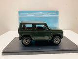 1:24 Suzuki Jimny 2018 Green 2 Open Door  Die-Cast Model Car