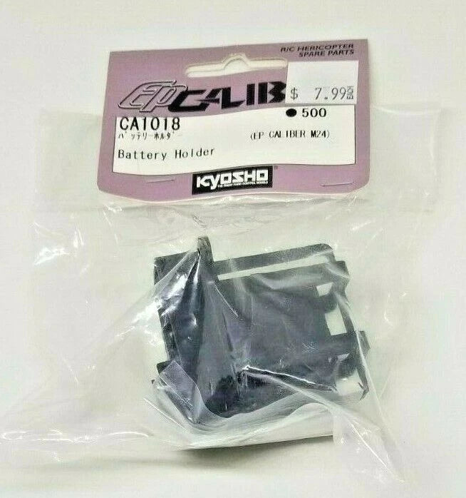 KYOSHO EP Caliber M24 Battery Holder CA1018 RC Helicopter Radio Control Part NEW