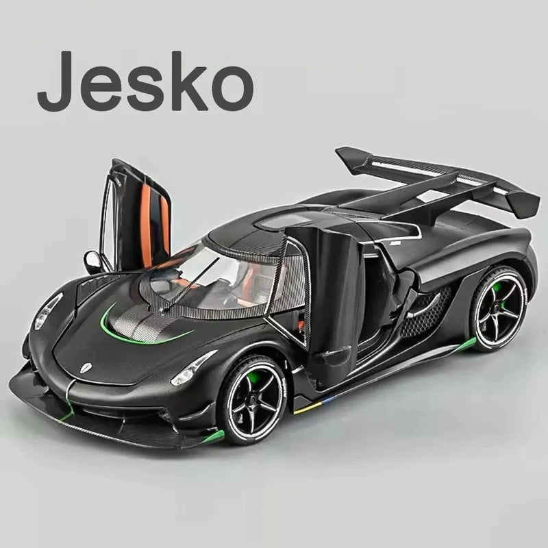 1:24 Scale Koenigsegg Jesko Super Car Diecast Model Toy Car kids Gift