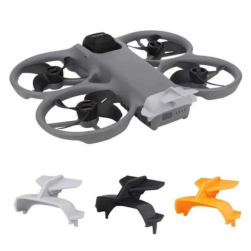 Drone tail fin protector bracket set, multiple color fins for fixed tail protection