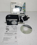Panasonic Digital Camera Lumix DMC-F5 14.1MP Black BOXED TESTED/WORKING