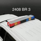 1/24 Scale Model LED Ready Whelen Edge Lightbar Blue Red Amber Police 2408BR3