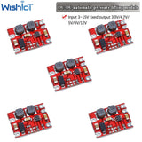 5PCS DC-DC Buck Boost Module Step Up/Down Board 2.5V-15V to 3.3V 4.2V 5V 9V 12V