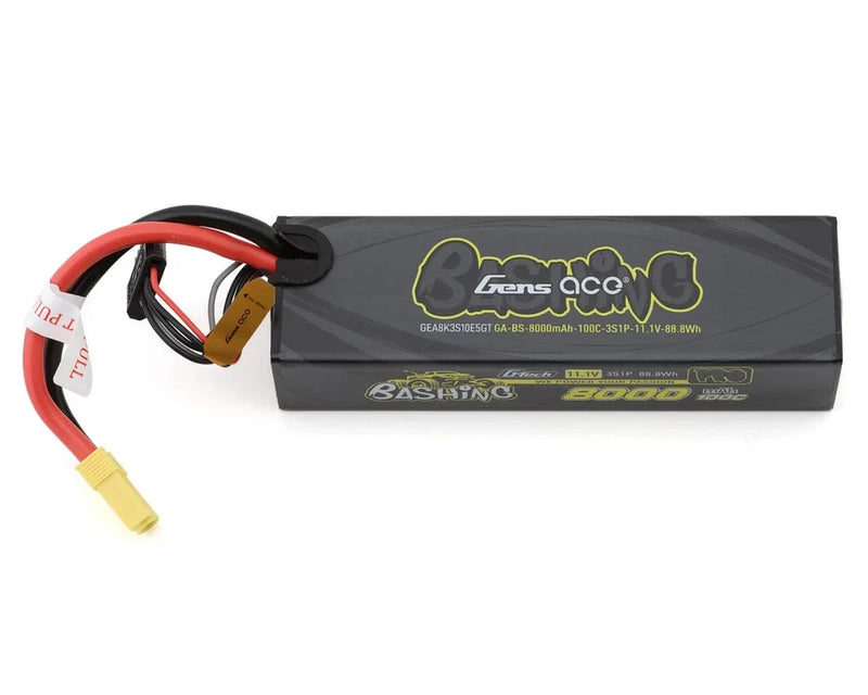 Gens Ace Bashing Pro G-Tech Smart 3S LiPo Battery 100C (11.1V/8000mAh) w/EC5 Con Battery