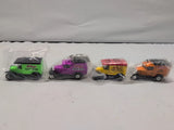 Matchbox Kellogg's Model T Delivery Die-cast Trucks 1/64 Set of 4 AJ RB CP FMW
