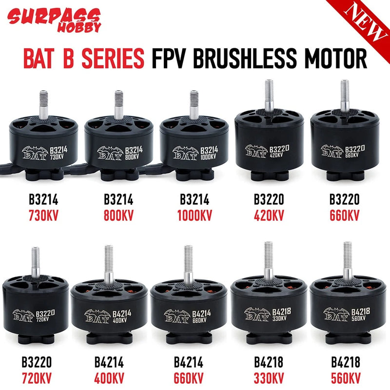 Surpass Hobby 3214 3220 4214 4218 Brushless Motor 14 Poles for FPV RC Drone DIY