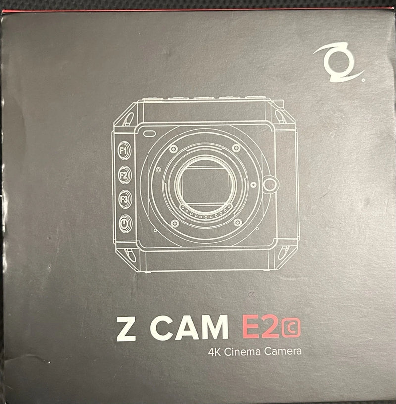 Z Cam E2C 4K Cinema Camera With 14-52 LUMIX G Lens And Cage.