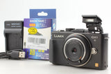 English OK [Near MINT] Panasonic LUMIX DMC-GX1 w/ Olympus 15mm f8.0 From JAPAN